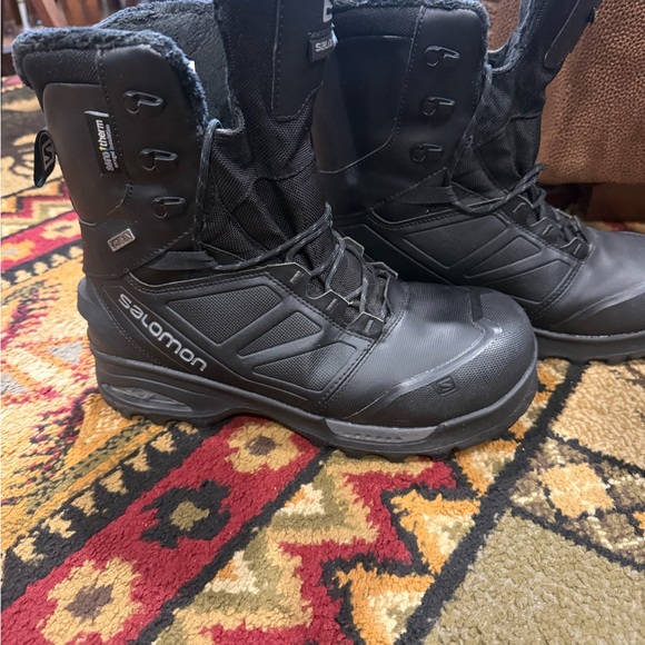 Salomon Black Winter Boots